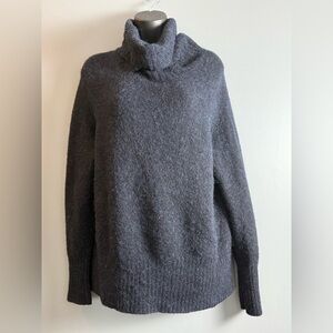 Aritzia The Group Babaton Alpaca Wool Blend Cowl Neck Pullover Sweater Sz XS 20"